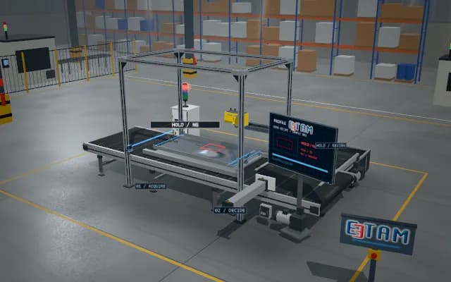 Liyofilizatör rafında çok ışıklı yüzey taraması ve deformasyon kaydı
